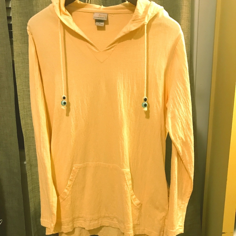 Vintage Artisans All Seeing Eye Hooded Top